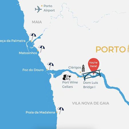 Porto City Elegant Retreat Eksteriør billede